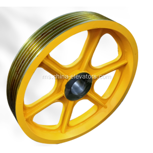 Ø750mm 18atf Traction Sheave untuk lif Otis